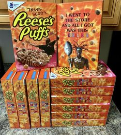 Travis Scott cereal PACK OF 6