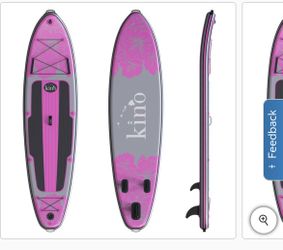Kino Hibiscus 11' 6" Inflatable Paddle Board Package with Cordless Electric Pump