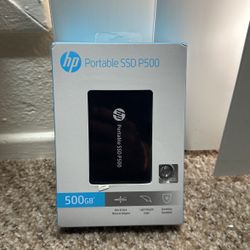 Hp Portable Ssd P500 