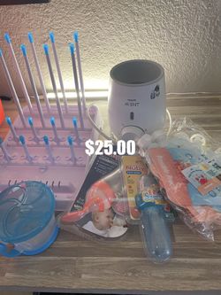 Miscellaneous Baby items. Prices vary