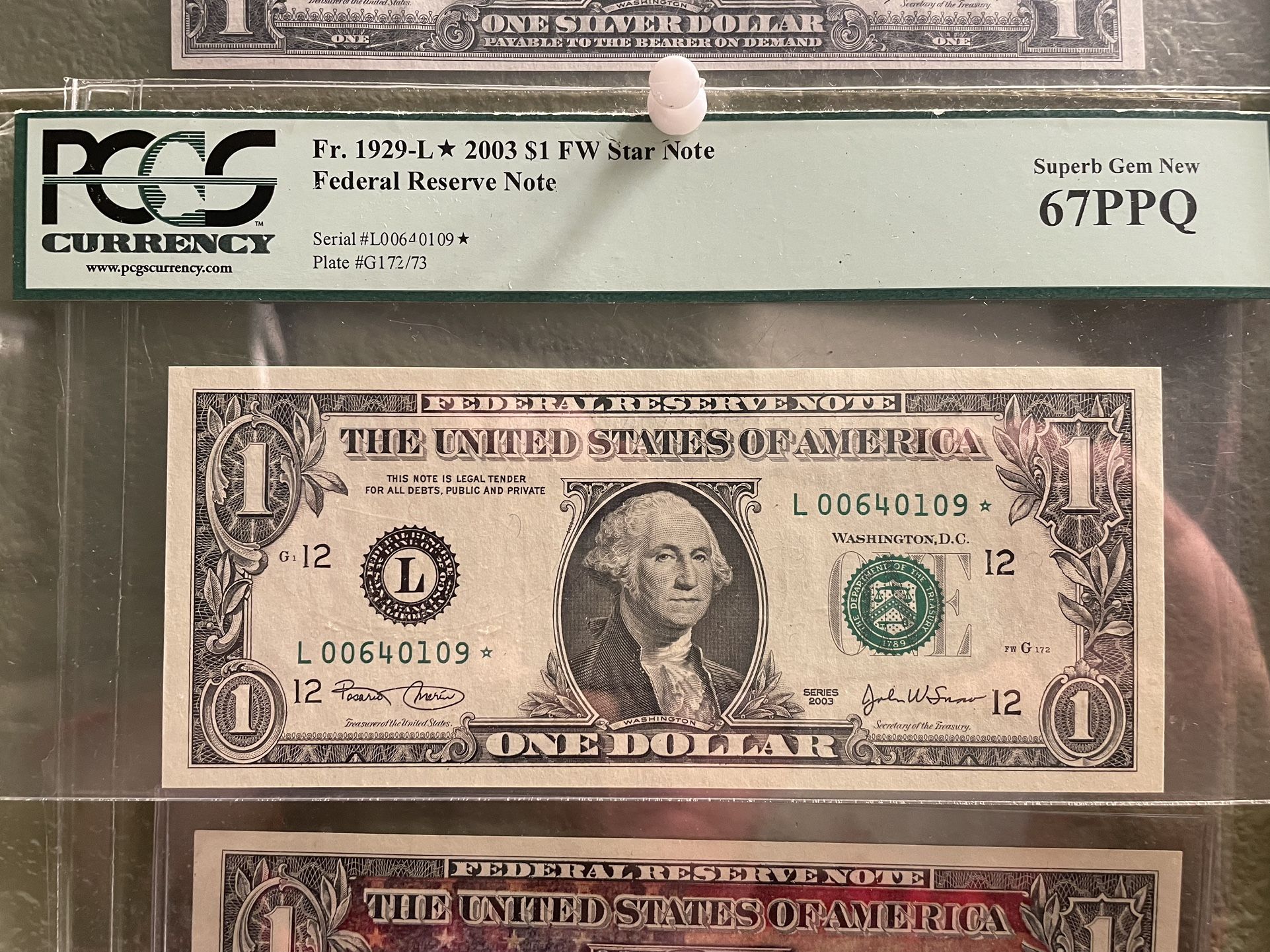 Brand New Star Note Gem Graded