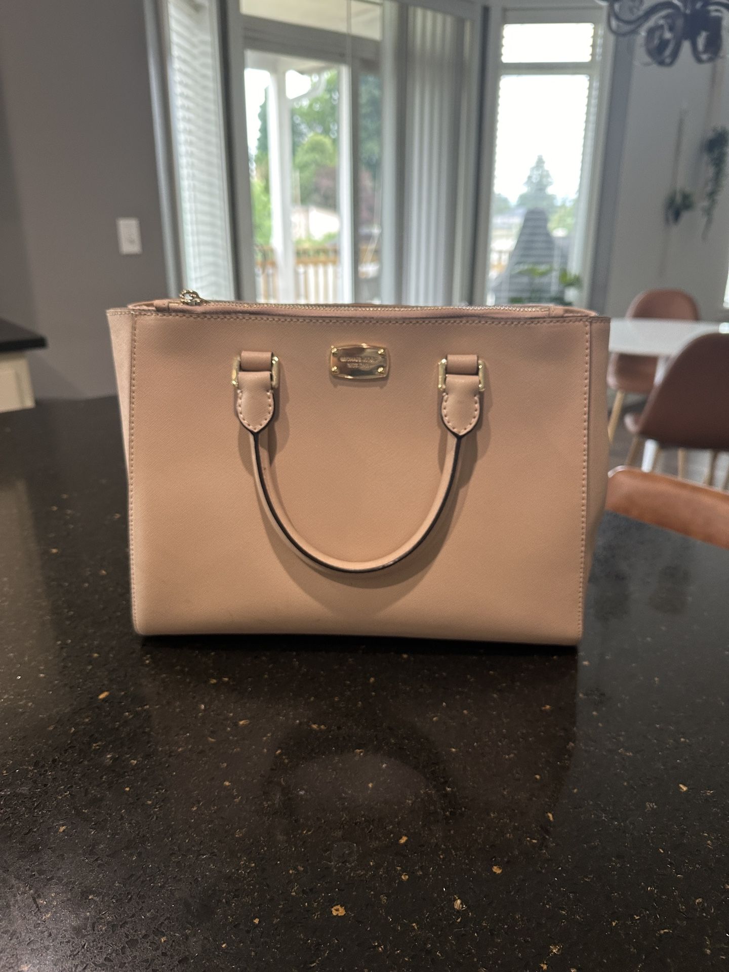 Ivory Color Michael kors Purse