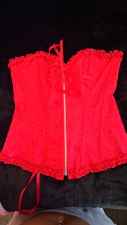red corset