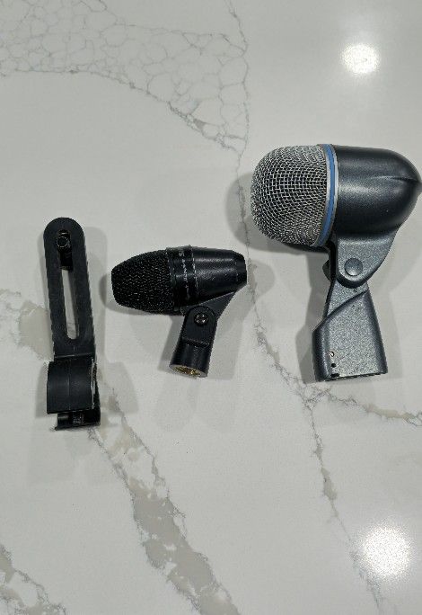 Shure Beta 52A and Shure PGA56