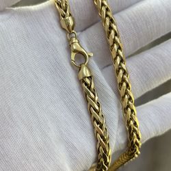 Gold14k Rustic Chain 
