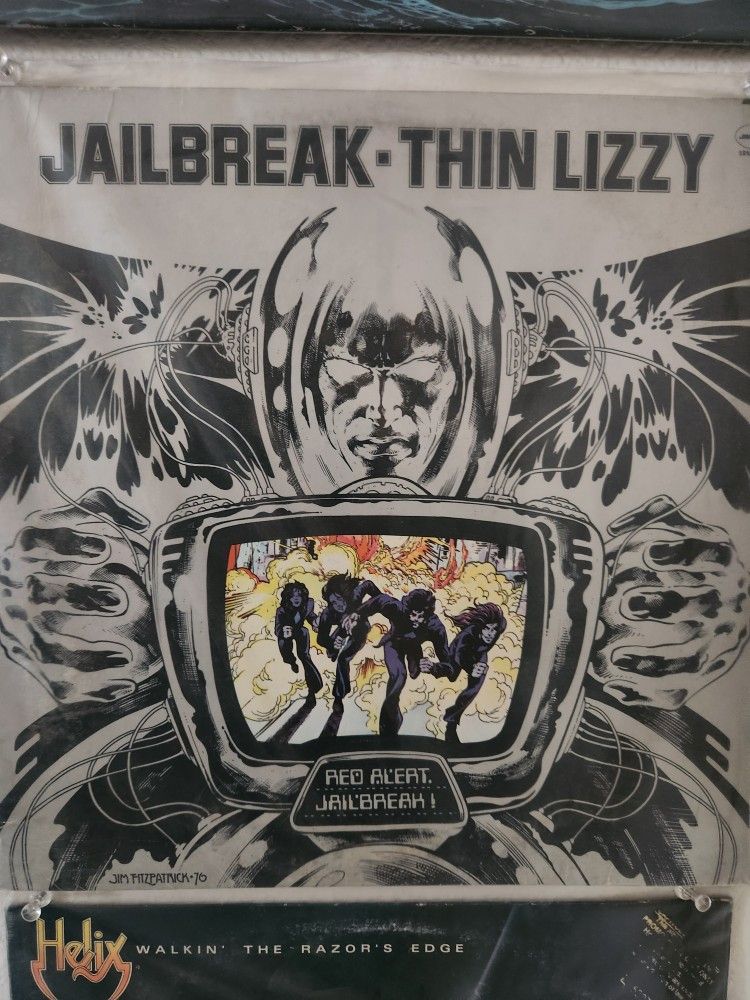 Thin Lizzy Jailbreak Vintage Vinyl