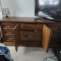 Very Nice Dresser And Very Heavy Need Two People To Move It