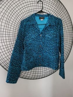 Leopard Print Jacket/Blazer/Top