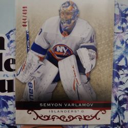 21 UD Artifacts Semyon Varlamov /499!