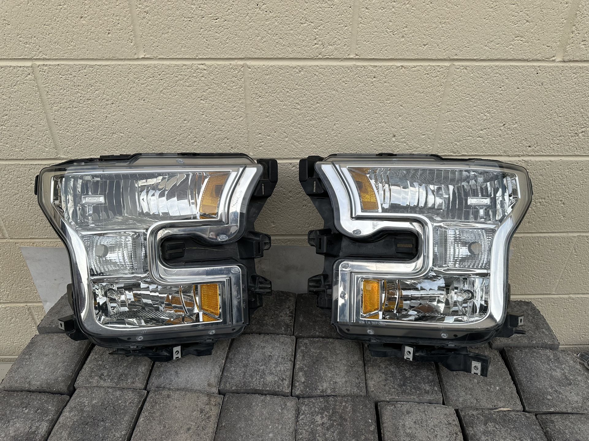 Ford F-150 Headlight 2015 - 2017, OEM ORIGINAL Ford F150 Headlamp, $120 Each Light