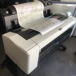 Hp Designjet 1600dr Dual Rollers Color And Black And White