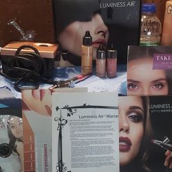 New Luminous air brush makeup system Missing One Bottle Of Foundation
