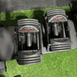 Powerblock dumbbells 10-50lbs
