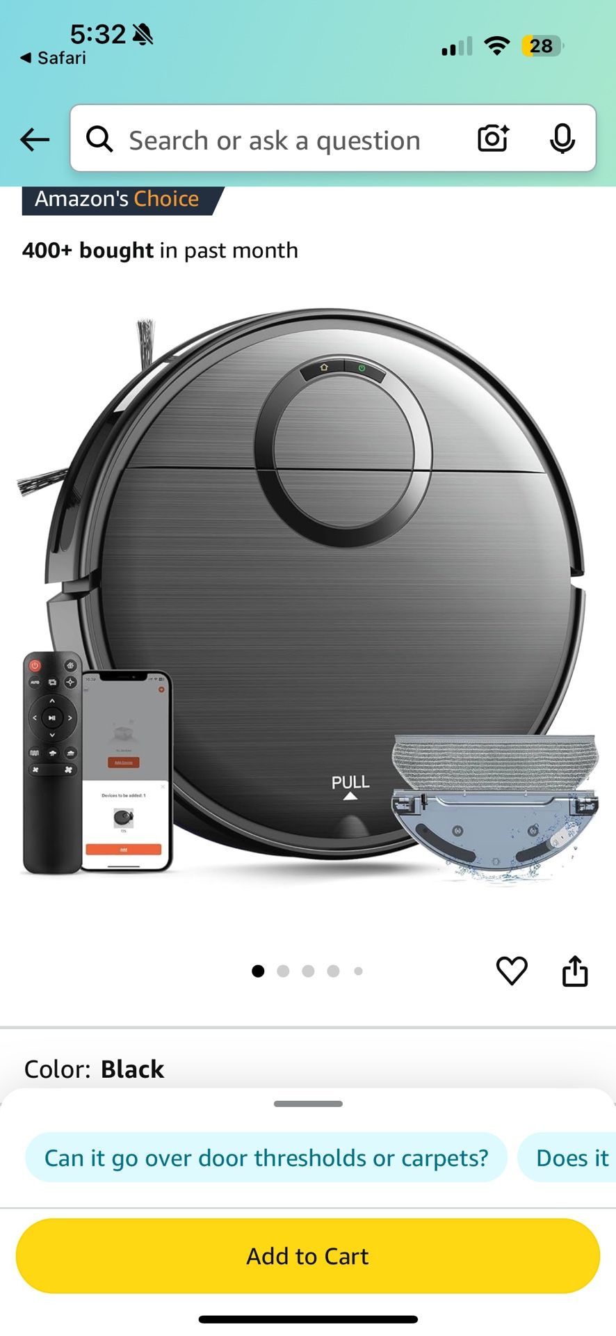T7S Robot Vacuum And Mop