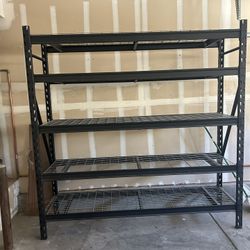 Solid Metal Shelf