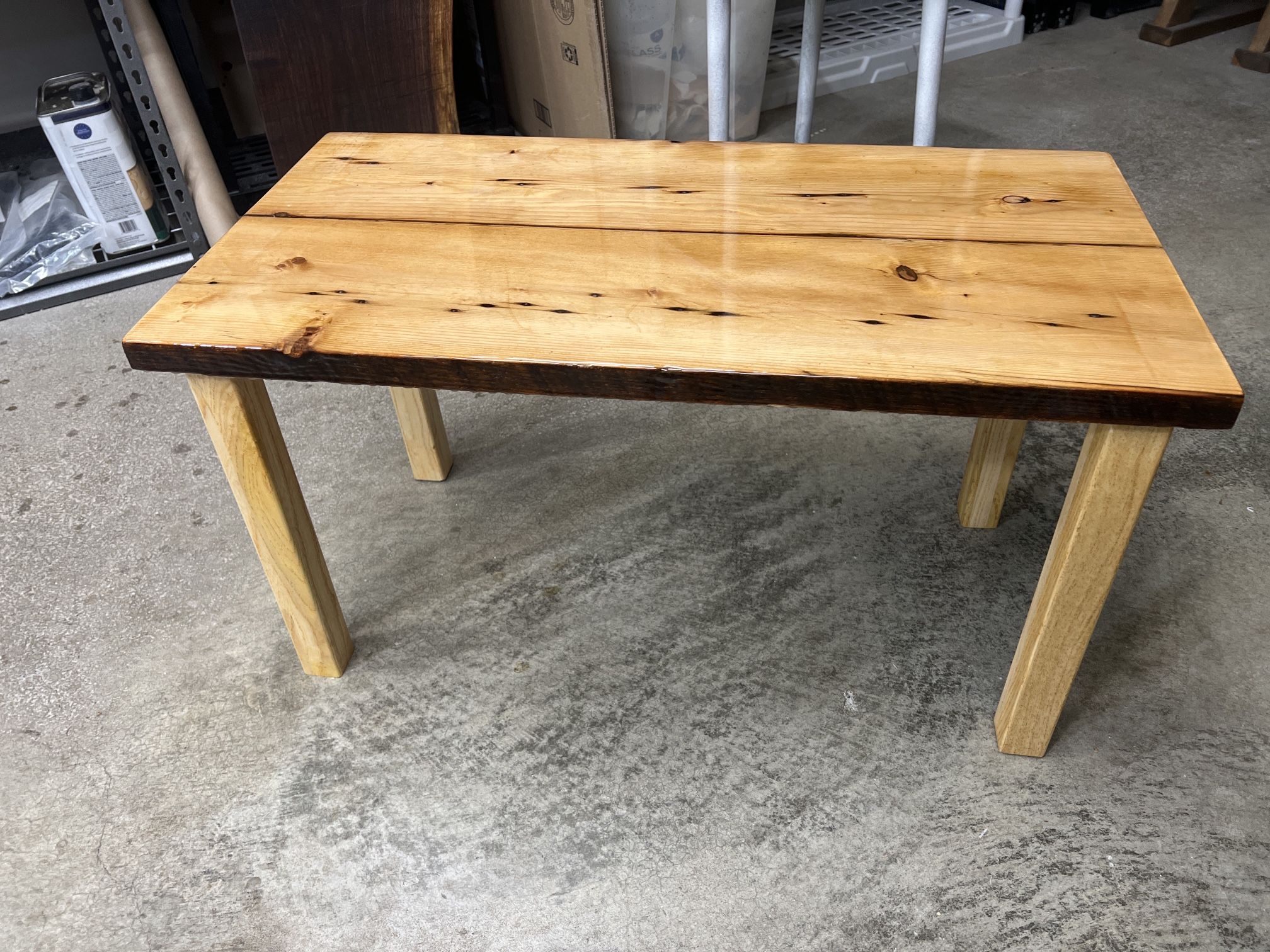 Rustic Entryway bench or Plant stand.