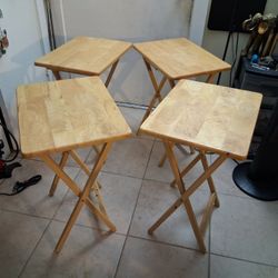 Set Of 4 Tables with Stand $40