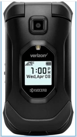 Kyocera DuraXV Extreme E4810 16GB Verizon | Ultra-Rugged Flip Phone IP68 Rated | 4G LTE HD Voice| 5MP Camera | 1770mAh Battery
