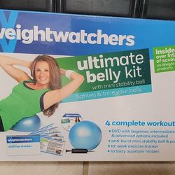 Exercise Weightwatchers Ultimate Belly Kit With Stability Ball