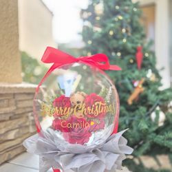 Flower balloon bouquets 