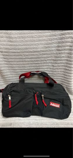 Adecco Black Duffel Bag