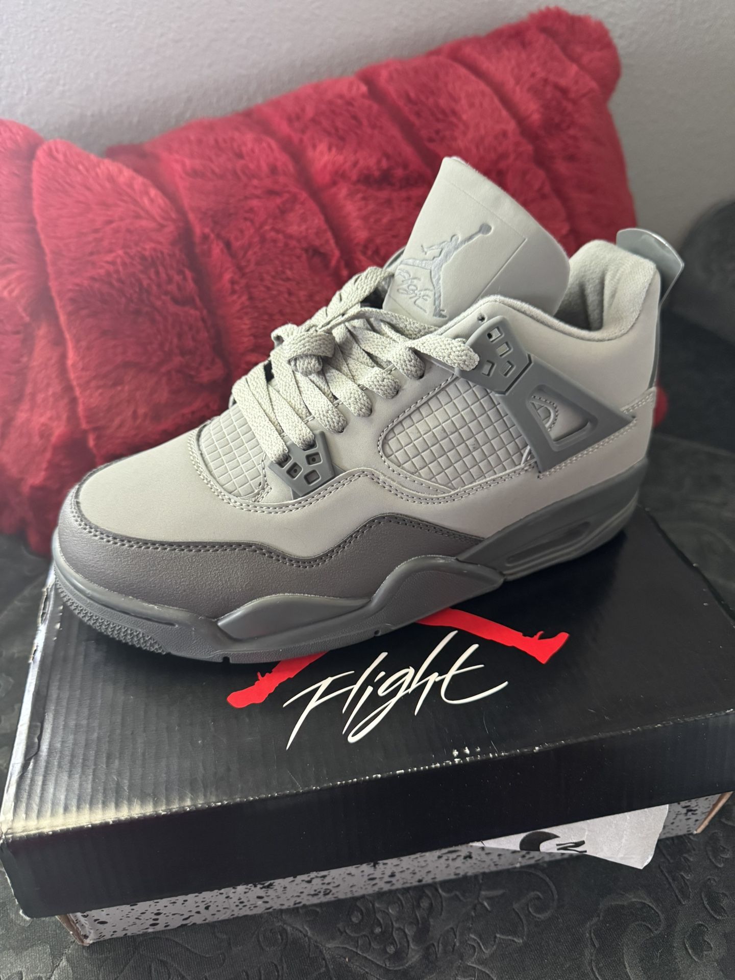 Smoke Gray 4 Retro Sneakers