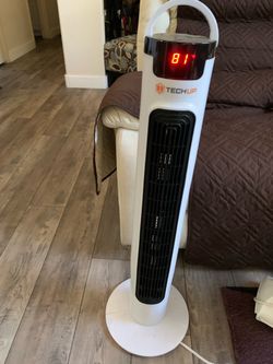 TechUp Tower Fan with LED Display