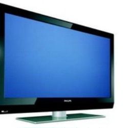 Phillips 47 Inch 1080 P Flat Panel Television With Glass Stand An Remote