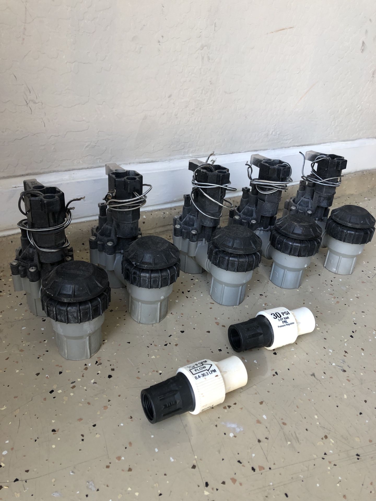 Rain bird sprinkler valves lot