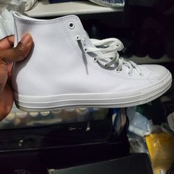 White Converse 