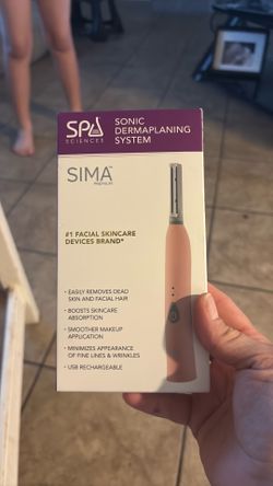 Spa science sonic dermaplaning system