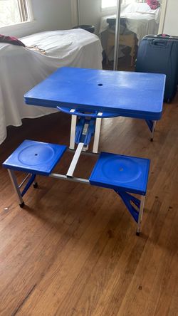 Portable 4 people picnic table
