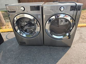 Lg Washer And Dryer Set Electric Lavadora y Secadora