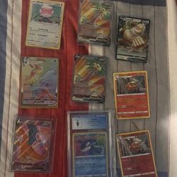 Small Pokemon Card Collection With Rare Cards