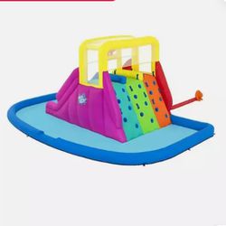 Triple Splash Kids Inflatable Water Park 22', Assorted Colors