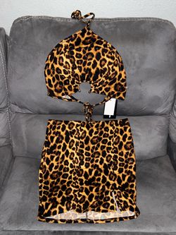 2 piece skirt set M