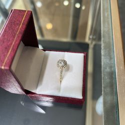 MUST SELL: 14K Gold Diamond Engagement Ring + Receipt - $2,000 OBO