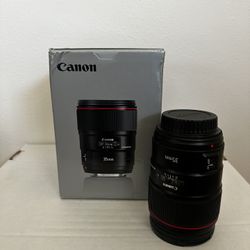 Canon E F - L 35mm 1.4. Il