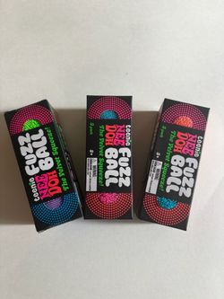 Teenie Nee Doh Fuzz Ball 3-Pack (x3 Boxes)