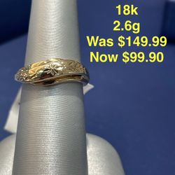 18k Ring 2.6grams 