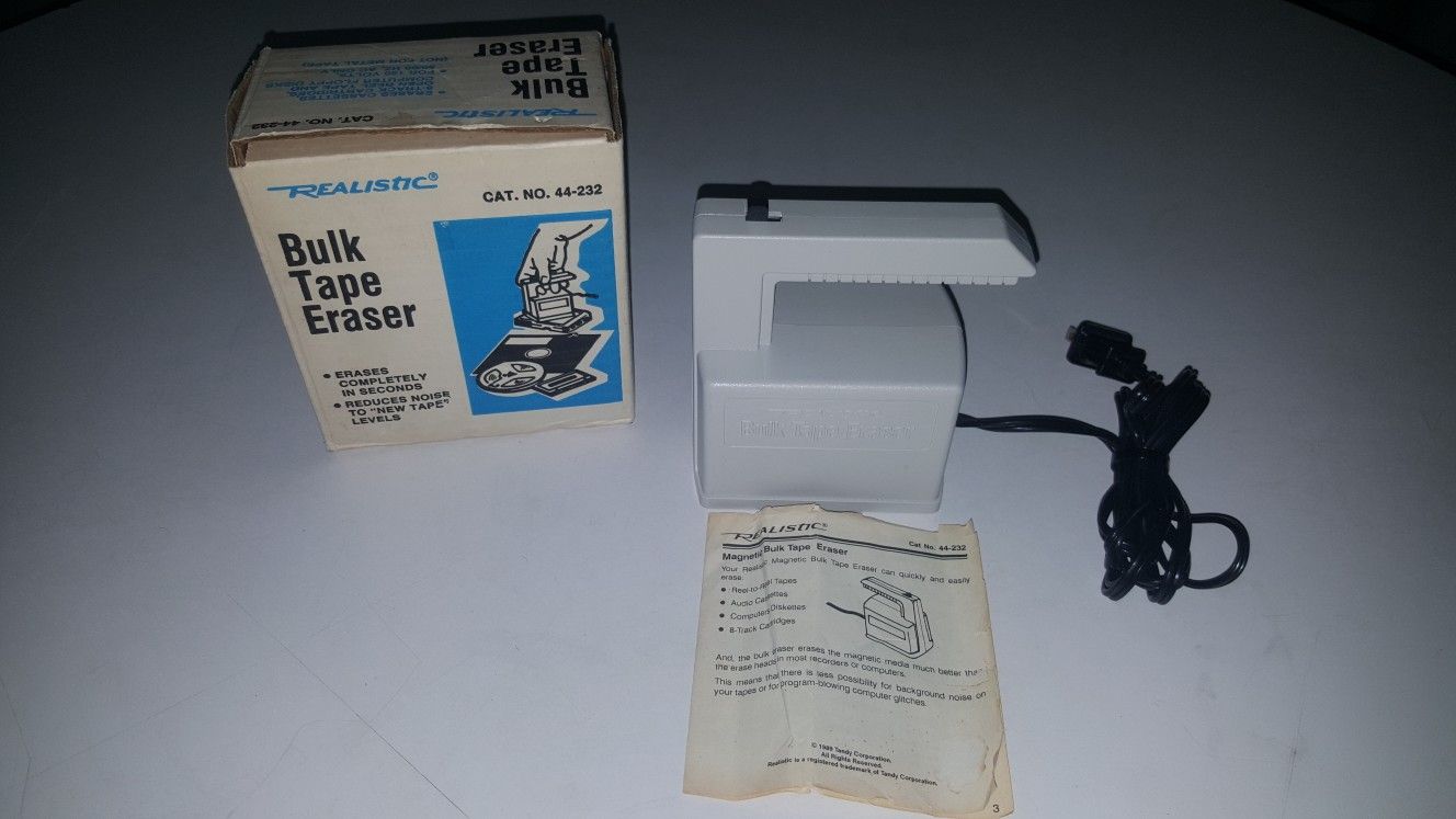 Bulk Tape Eraser