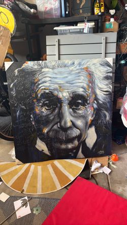 Einstein Artwork (40” x 40”)