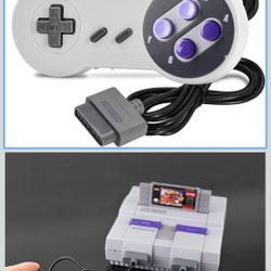 New 2pack Controller Super Nintendo SNES/SFC [Plug and Play