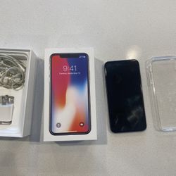 iPhone X , Space Gray 256gb