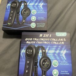 Dog Training Collar and Back Control Collar