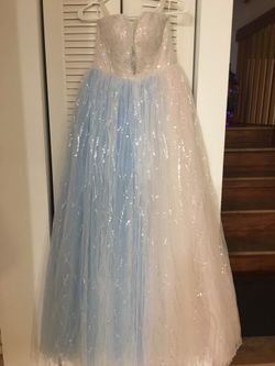 Gorgeous one of a kind fairytale bridal prom wedding dress