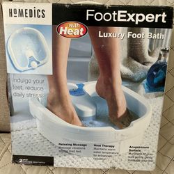 HoMedics FootExpert Luxury Foot Bath