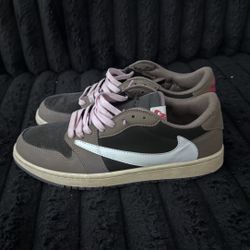 OG Travis Scott Jordan 1 Low Mocha