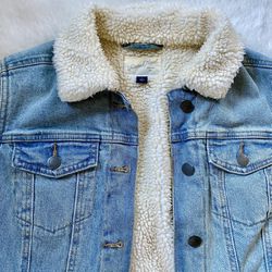 Faux Fur Denim Jacket Women’s Universal Thread Co. 