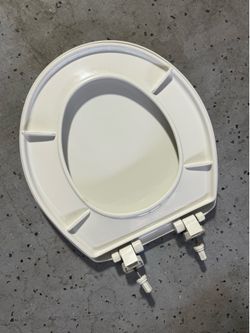 White Toilet Seat